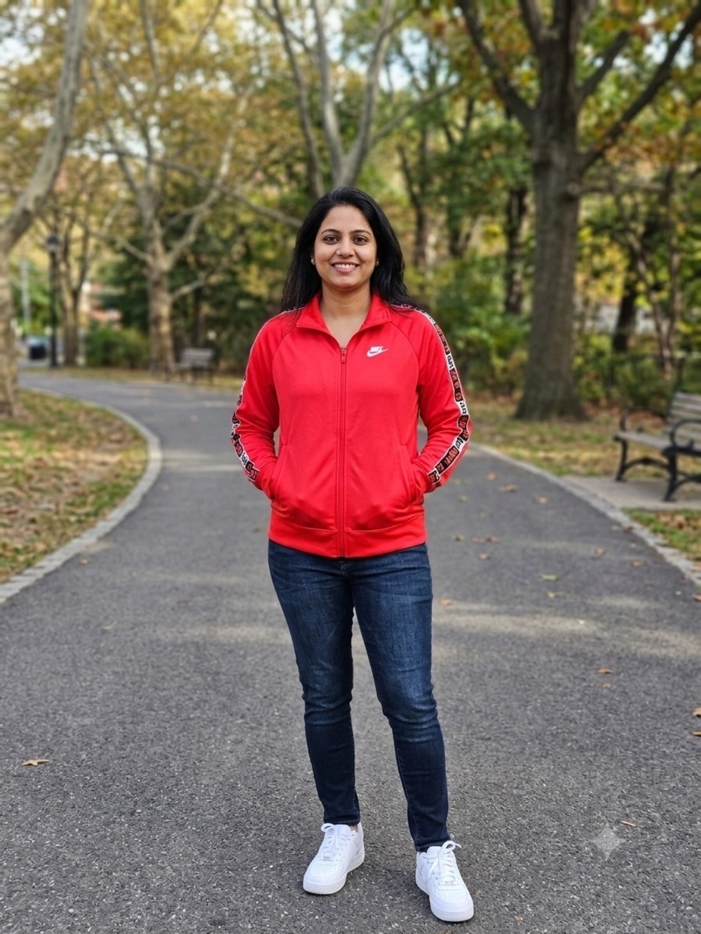Nike Just Do It Taped Sleeve Track Jacket